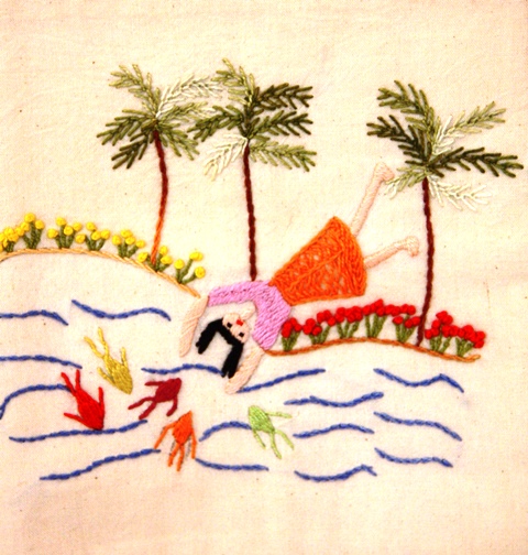 Bordados contam histórias do Rio São Francisco