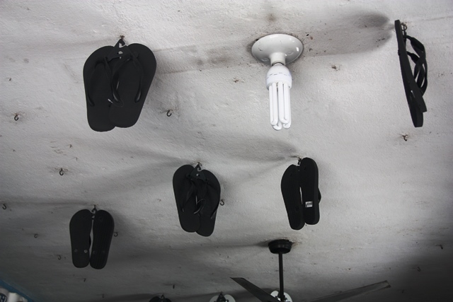 Detalhe do teto do Mercado Central