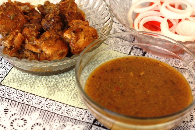 Pirão com galinha velha