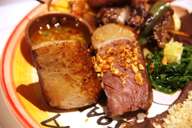 Detalhe da carne de sol de picanha do novo prato da Boa Lembrança