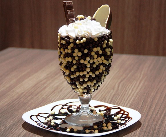 Sobremesa gelada de kind