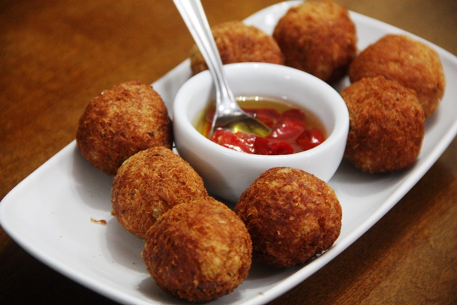 Ótimos bolinhos de bacalhau