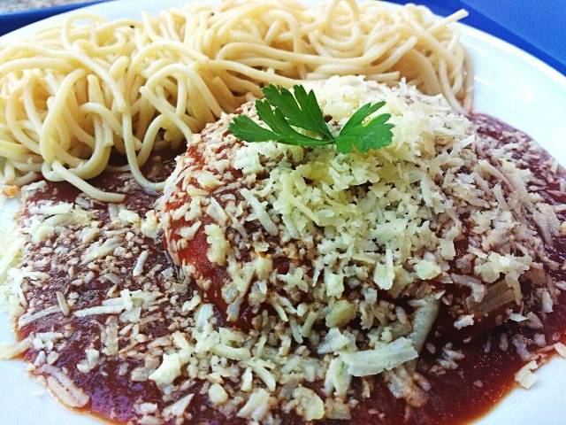 Parmegiano de hambúrguer por R$ 14,90