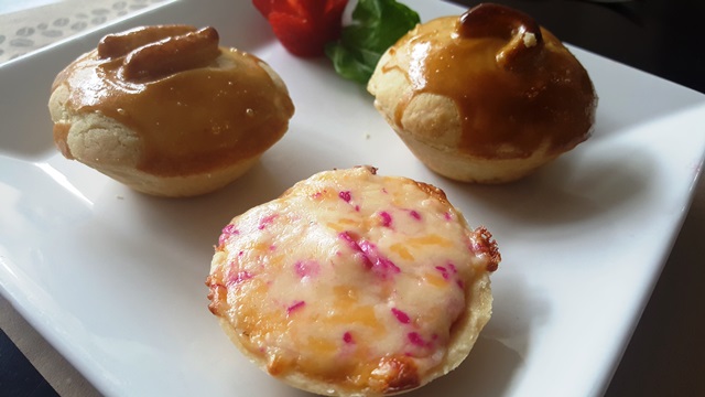 Empadas, um dos motivos de ir até o Petit Sucrê