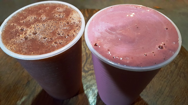 Sucos – Tem uma variedade, incluindo a linhas dos famosos detox e vitaminas especiais