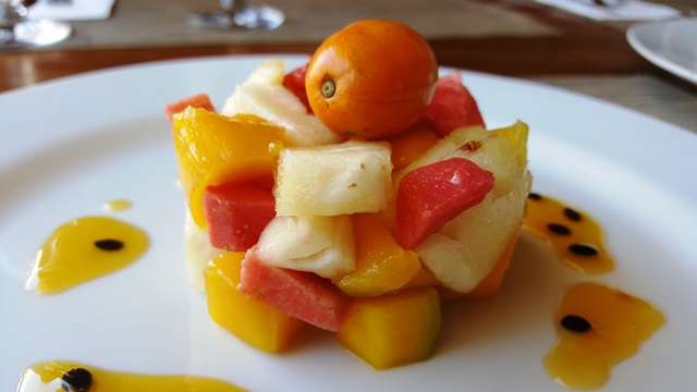 Tartar de frutas ou ....