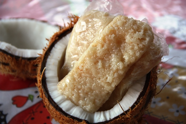 A melhor cocada é do restaurante da Lourdes