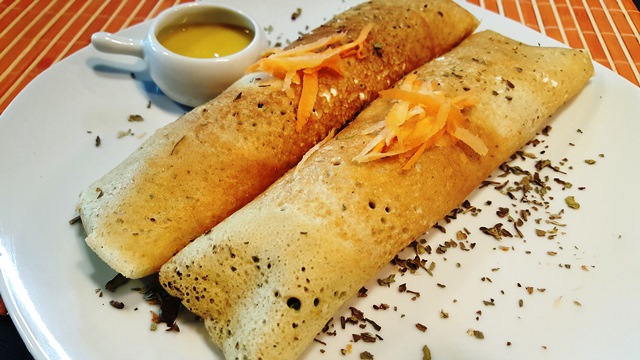 Crepioca de tapioca, vale por uma refeição