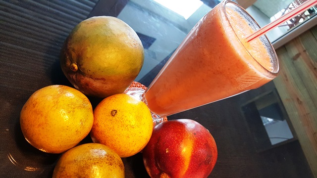 Sucos com frutas são bons