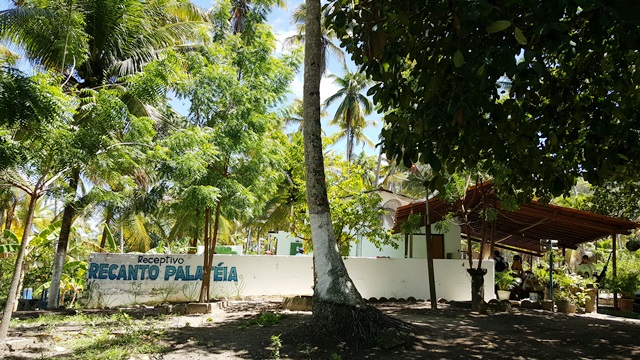 Sitio “Recanto da Palateia”, parada estratégia para tomar sucos de frutas.