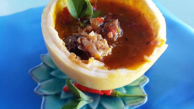 Escabeche ao molho agridoce de maracujá