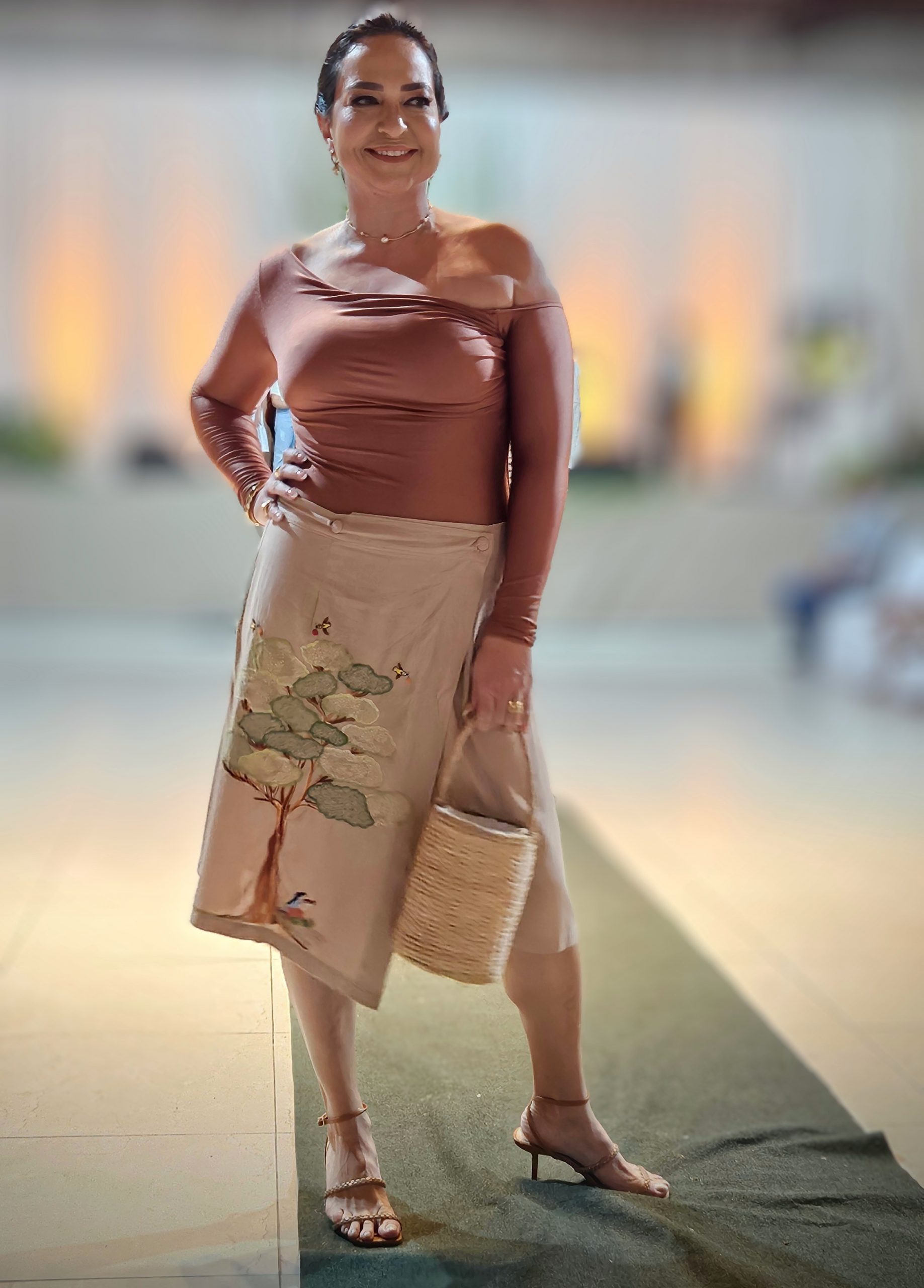 Desfile de Dona Peró na cidade de Capela