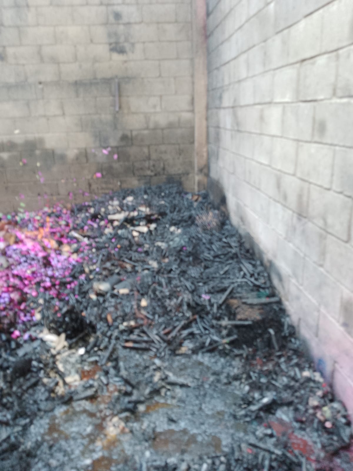 Incêndio em fábrica de fogos deixa duas pessoas feridas em Marechal Deodoro
