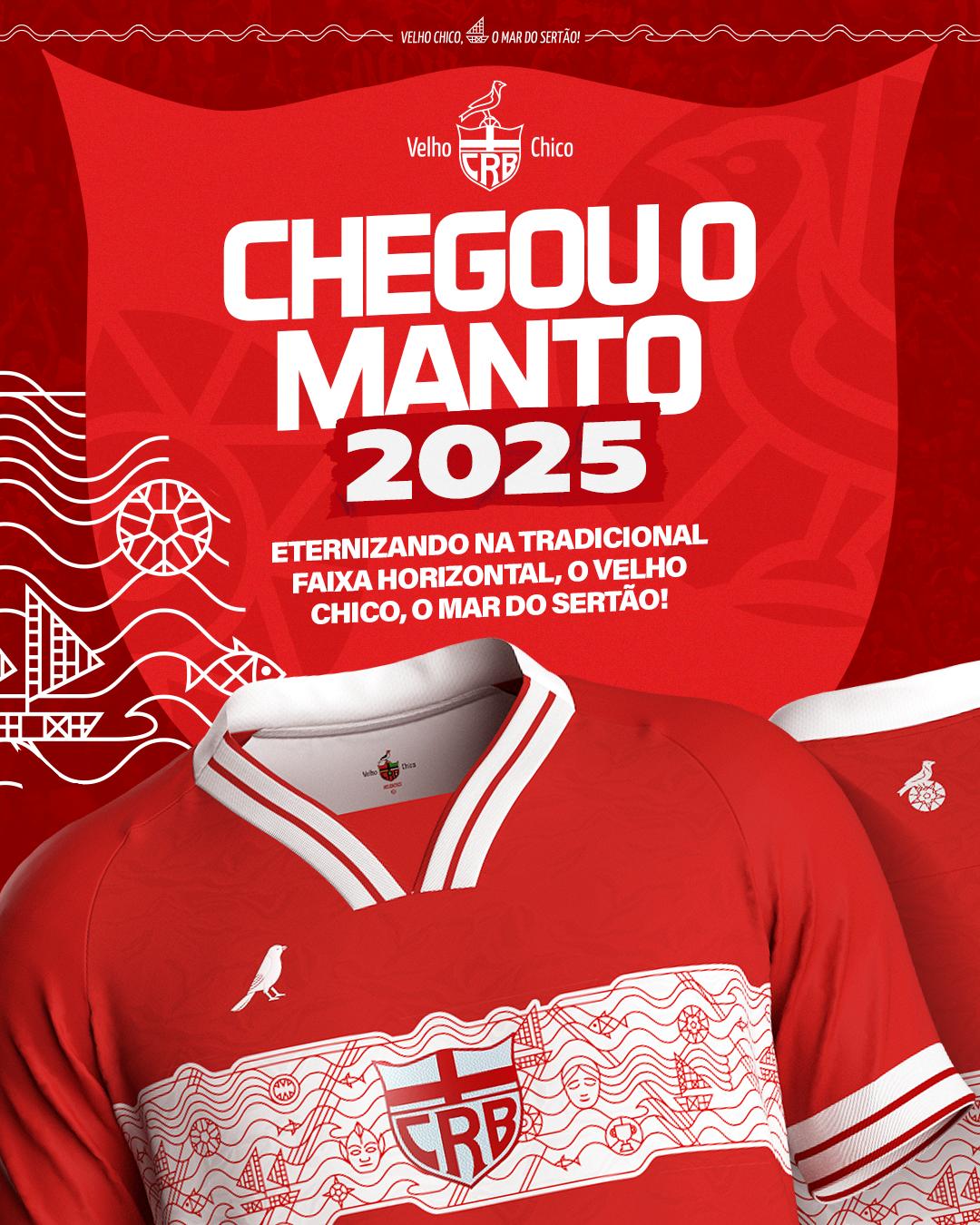Novo uniforme do Regatas. Crédito: Divulgação/CRB.