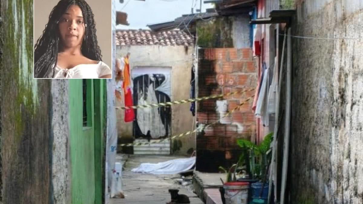 Jovem foi assassinada a tiros por homens encapuzados em praça na parte alta de Maceió