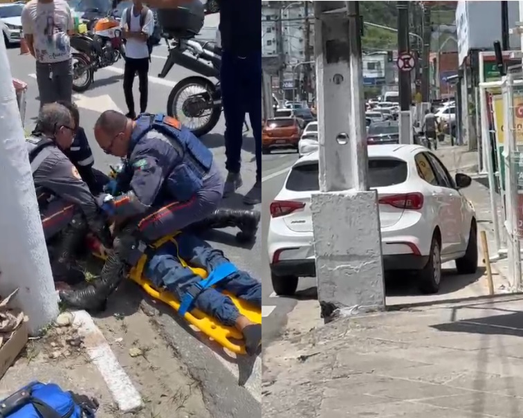 Ciclista atropelado enquanto ia para entrevista de emprego recebe alta da UTI