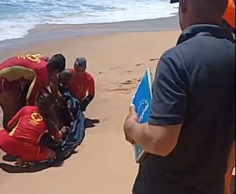 Corpo de segunda adolescente é encontrado após afogamento na praia de Jatiúca. Foto: Reprodução