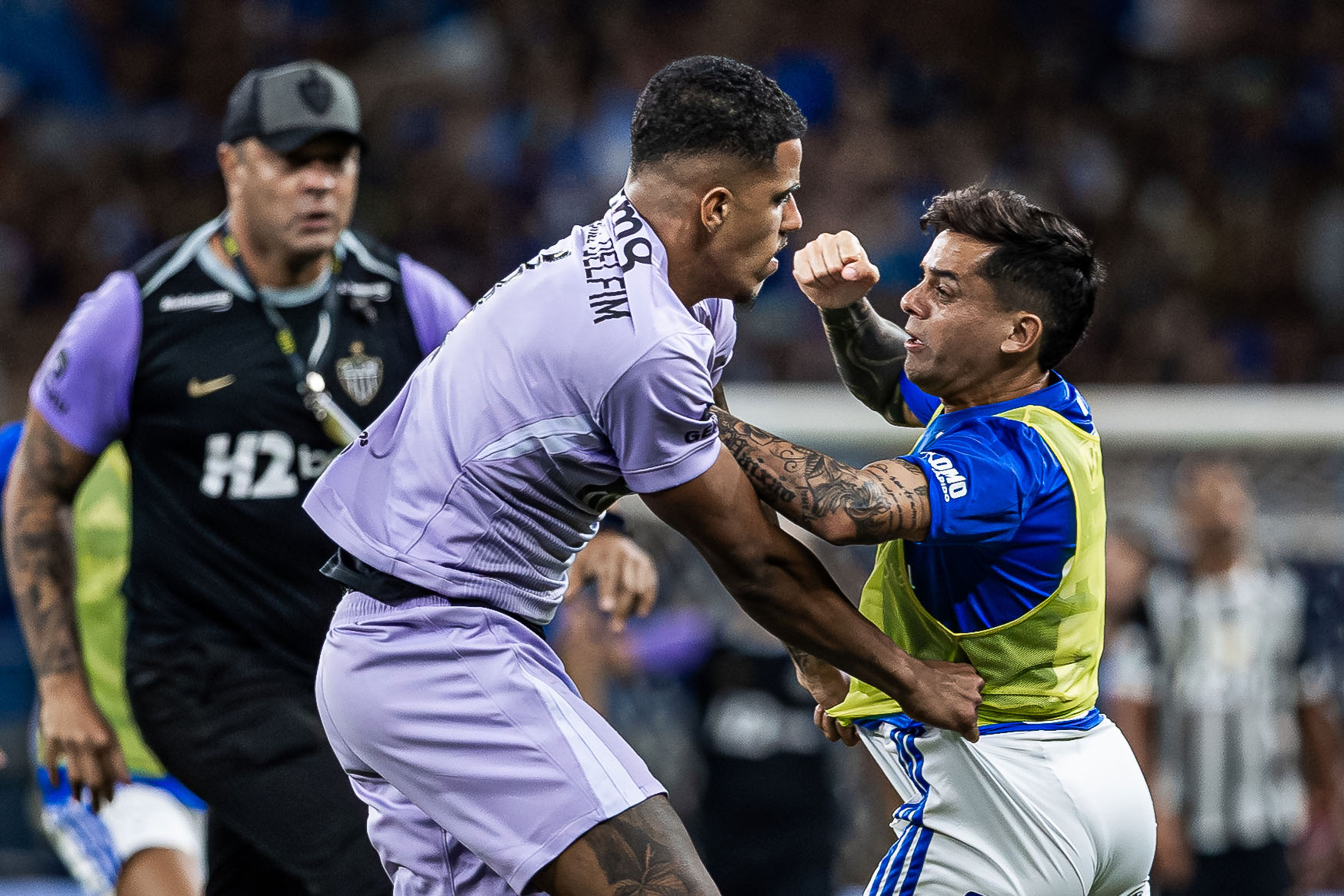Como começou briga generalizada de Cruzeiro x Atlético-MG que terminou com 23 expulsos