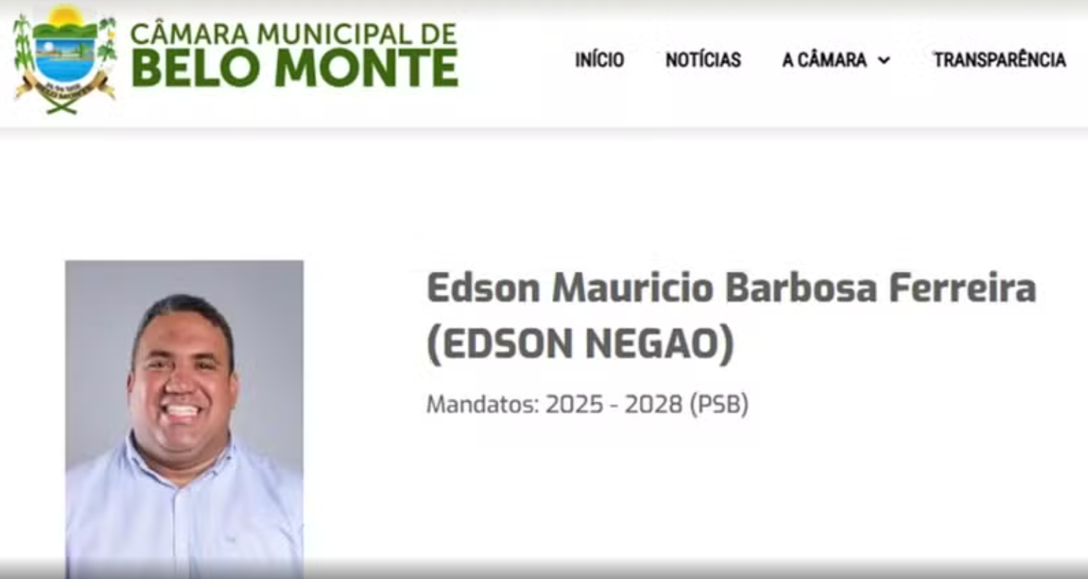 O suspeito foi identificado como Edson Maurício Barbosa Ferreira, o Edson Negão.