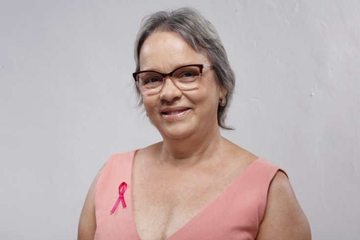Após descobrir câncer de mama indolor, alagoana enfatiza importância da mamografia
