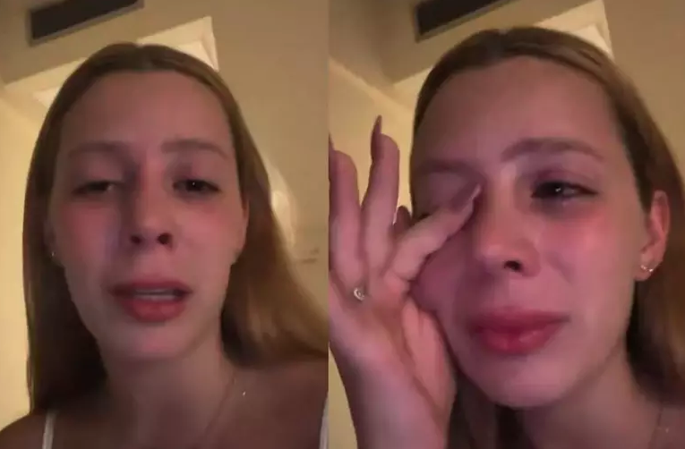 Malévola Alves faz vídeo chorando após deixar a prisão no Egito: ‘Muito humilhada’