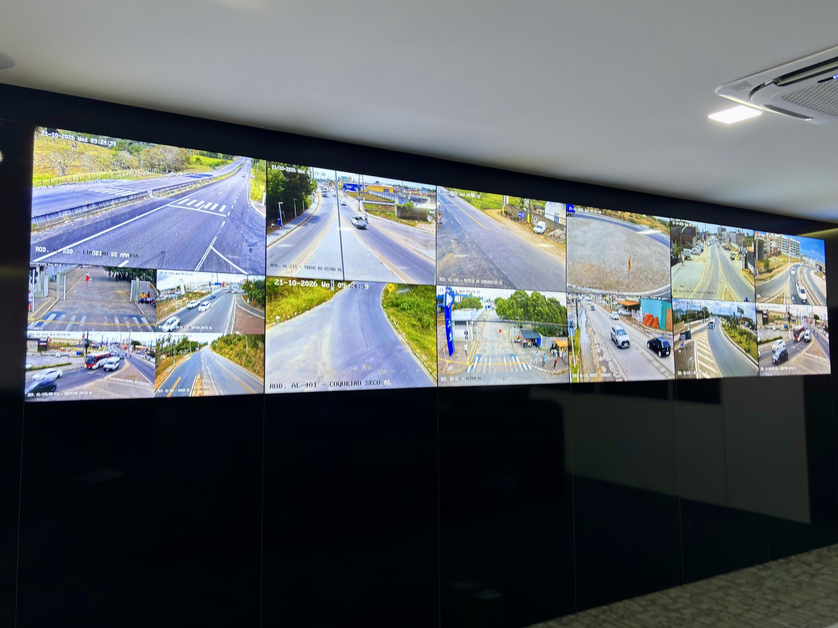 Câmeras nas rodovias de Alagoas começam a multar motoristas a partir de 1º de novembro
