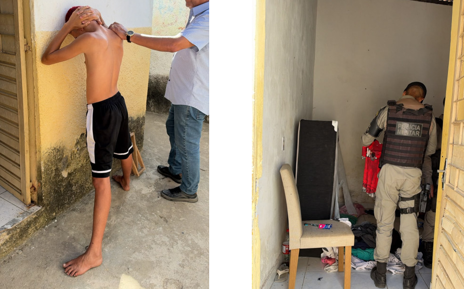Dupla é presa suspeita de roubar moto usada no homicídio de filha de massagista do CRB