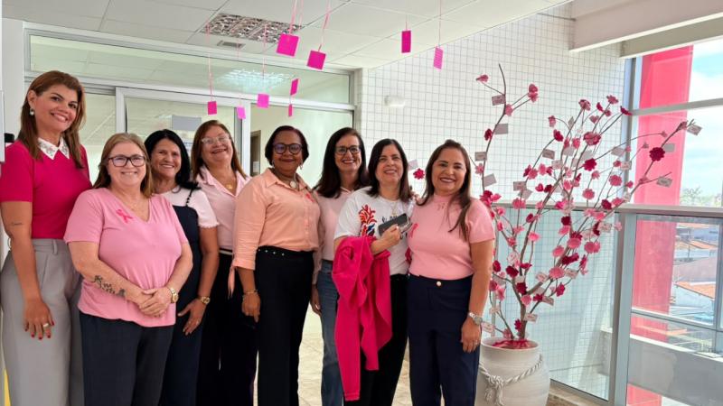 Outubro Rosa no TCE-AL destaca prevenção e rede de acolhimento
