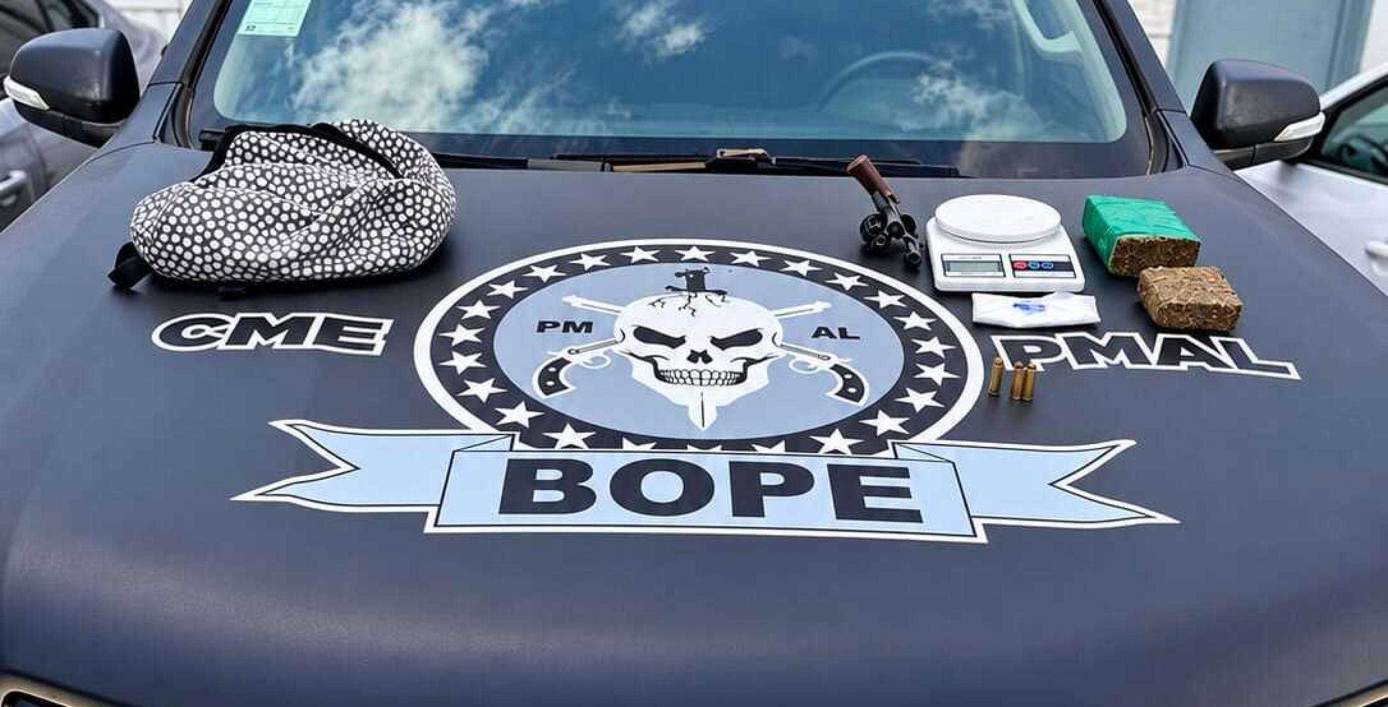 Traficante conhecido como 'Açougueiro' é baleado durante operação do Bope em Maceió