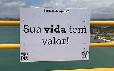 As mensagens são um convite para conversar e buscar ajuda