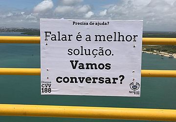 As mensagens são um convite para conversar e buscar ajuda