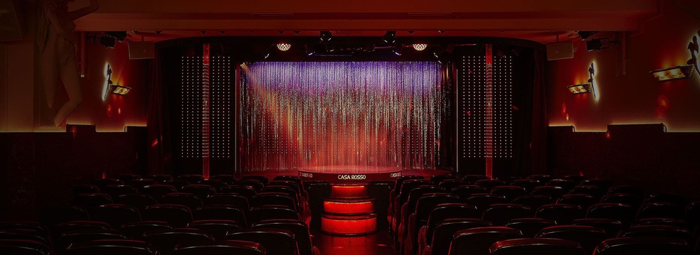 Casa Rosso proporciona entretenimento adulto em Amsterdã — Foto: Casa Rosso/Reprodução