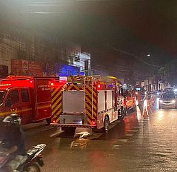 Ação do Corpo de Bombeiros