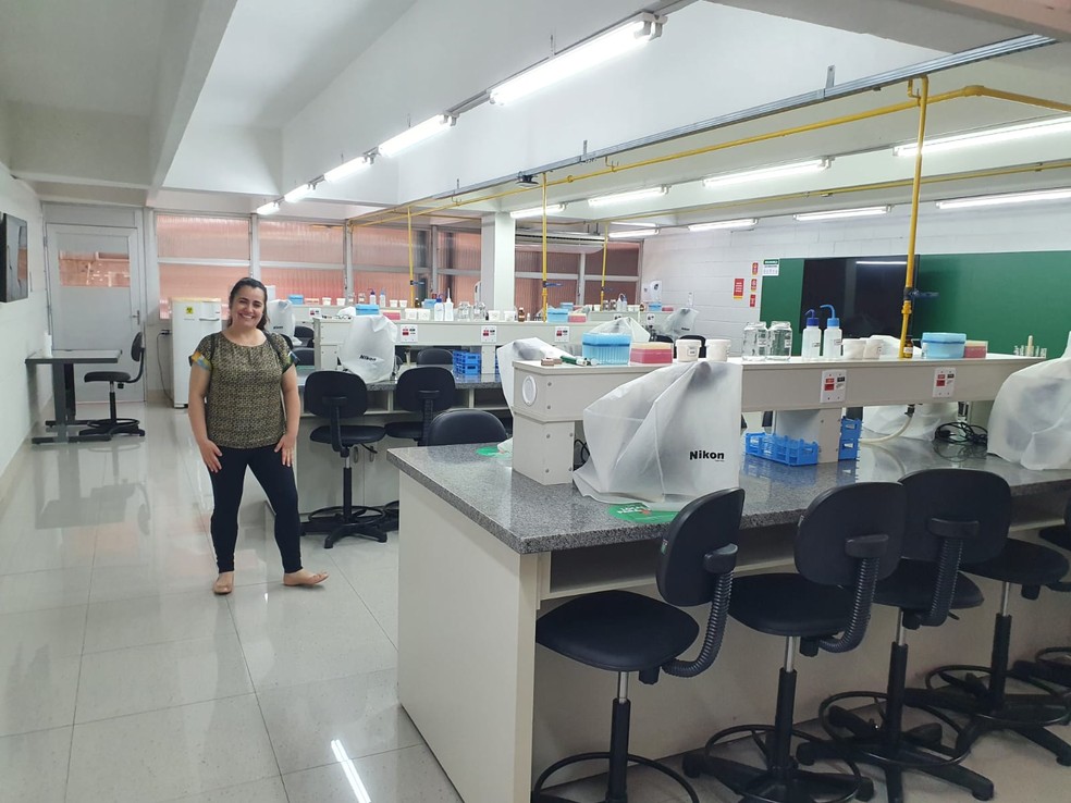 Estudante hostilizada por ter mais de 40 anos cursa biomedicina em Bauru (SP) — Foto: Arquivo pessoal