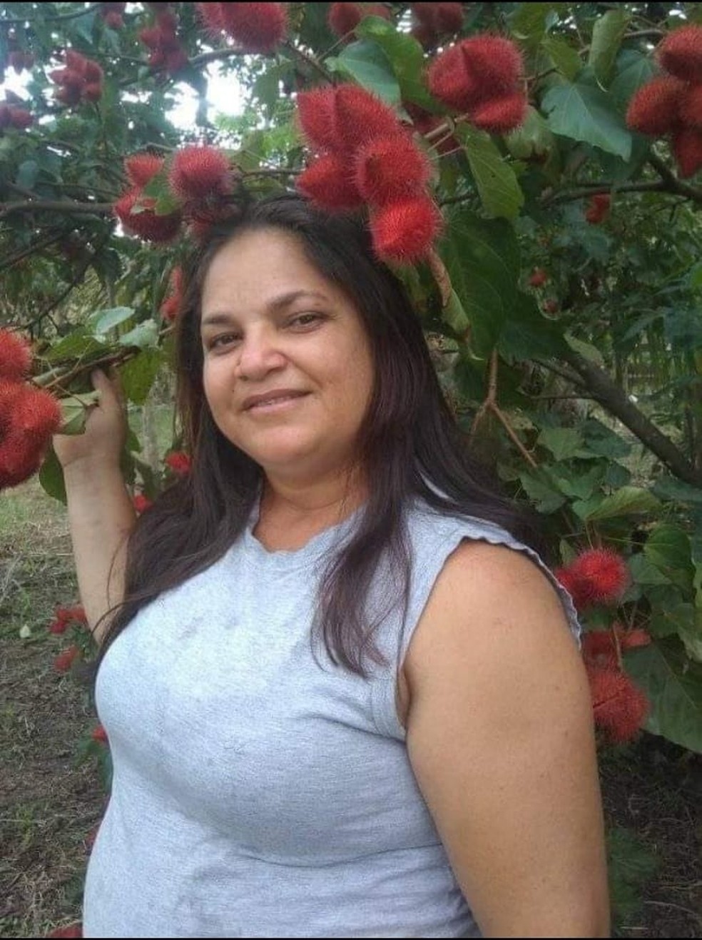 Edineia de Lima - passageira — Foto: Arquivo pessoal