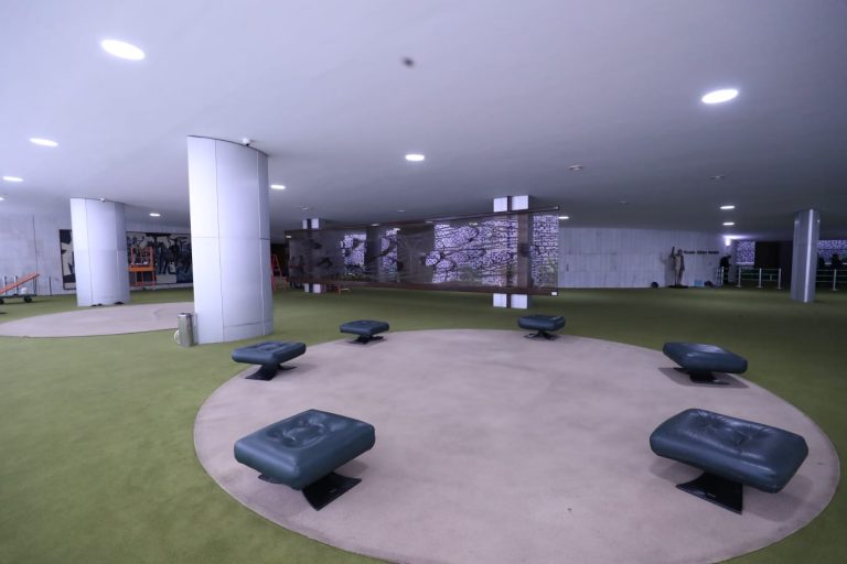 Sal&amp;atilde;o Verde depois da limpeza