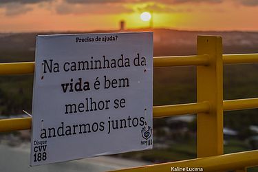 As mensagens são um convite para conversar e buscar ajuda