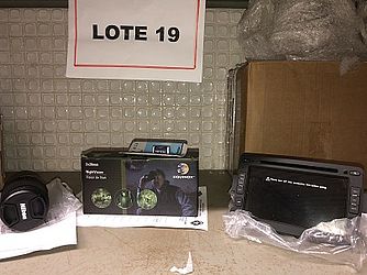 Alguns dos produtos disponíveis no leilão