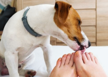 Lamber os pés não é só mania: o que seu cachorro tenta comunicar com esse comportamento