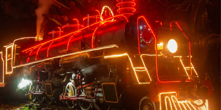 Brasil terá passeio de trem especial para o Natal em um dos lugares mais bonitos e históricos do país