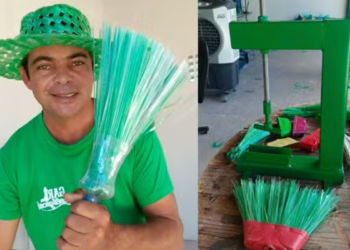 O brasileiro que ganhou fama por tirar R$ 7,5 mil mensais apenas reciclando o “lixo”