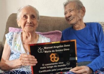 Casamento mais longo do mundo terminou após quase 85 anos de união no Brasil
