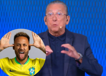 Galvão Bueno não mede palavras e rasga o verbo sobre Neymar