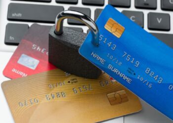 Cadeado simbolizando o bloqueio de contas