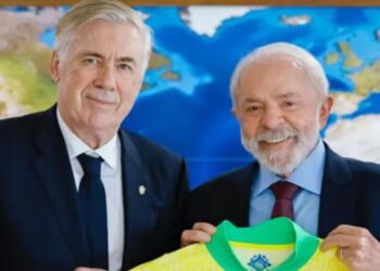 Treinador da seleçao e presidente do Brasil