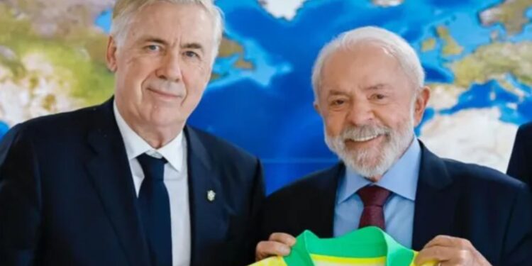 Treinador da seleçao e presidente do Brasil
