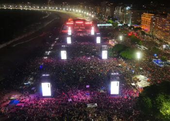 Depois de Lady Gaga, maior palco da história será montado no RJ para outra atração mundial