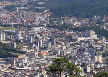 Foto aérea de Jaraguá do Sul