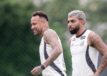 Torcida do Santos recebe aviso sobre Gabigol e Neymar Jr. fora do time
