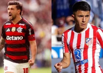 Enquanto Arrascaeta recebe R$ 2 milhões por mês, esse é o salário que Almada ganharia no Flamengo